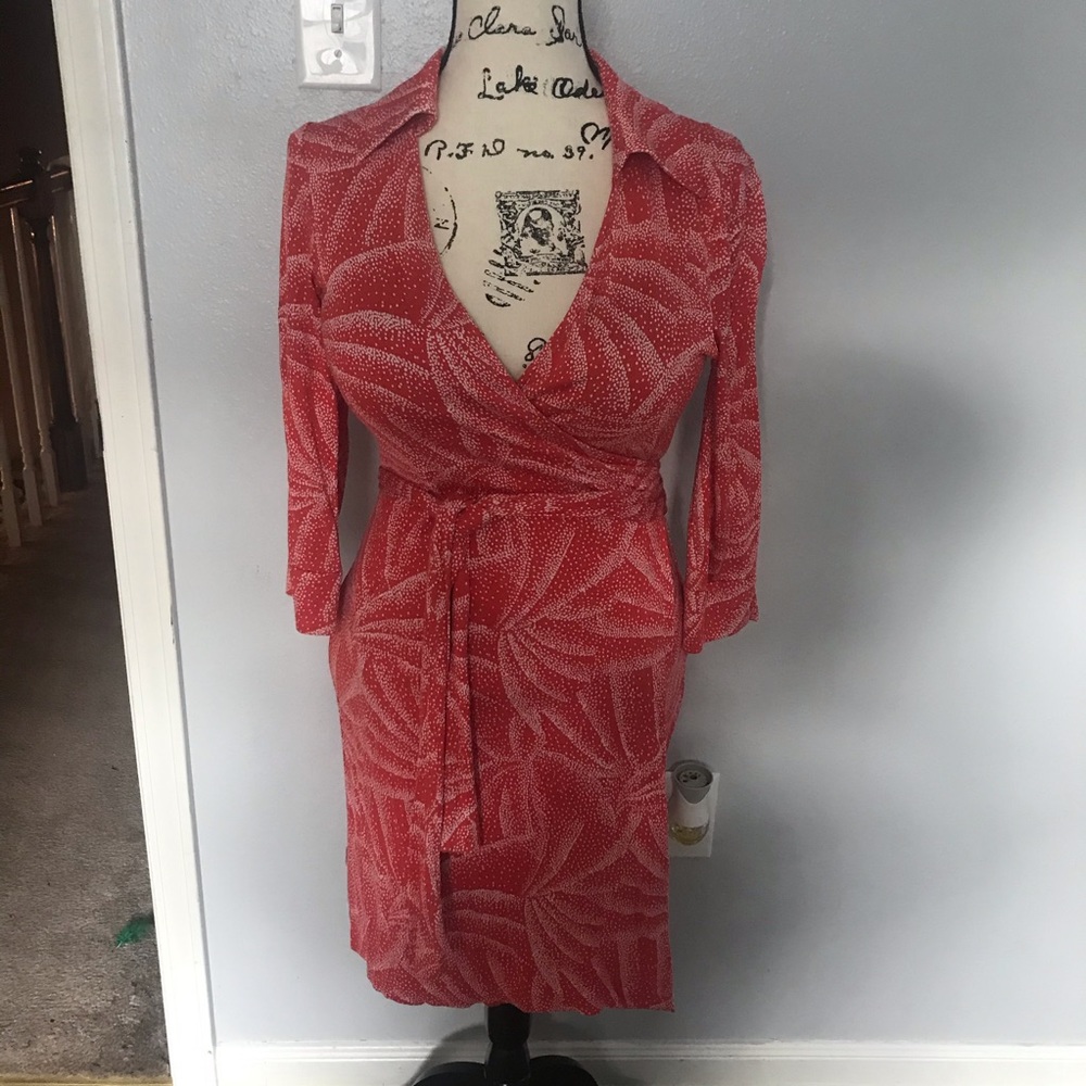 Diane von Furstenberg Justin Wrap Dress